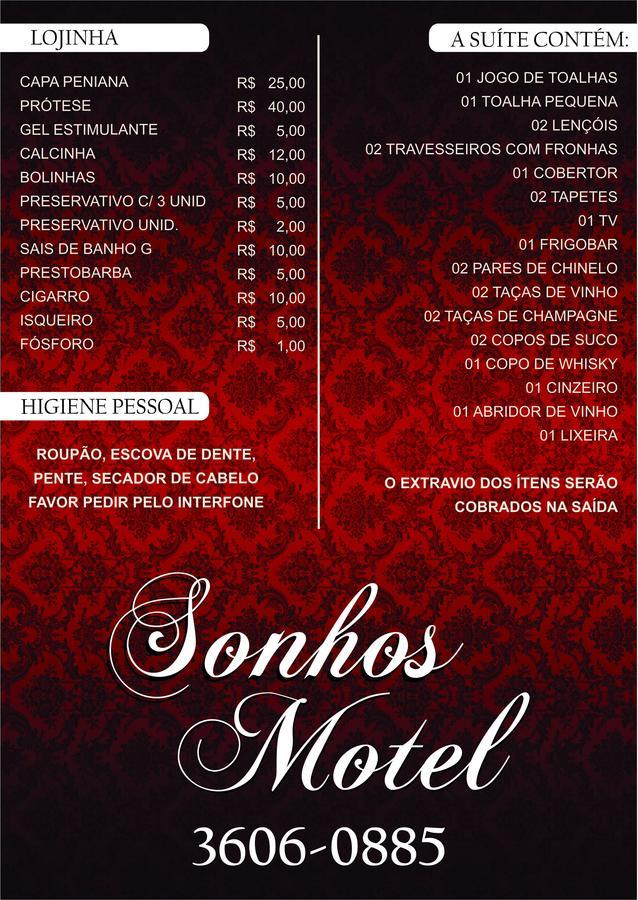 Sonhos Motel (Adults Only) Colombo Buitenkant foto
